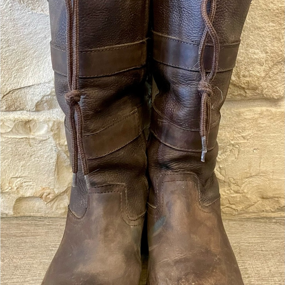 Brown Heeled DublinBoots for Women